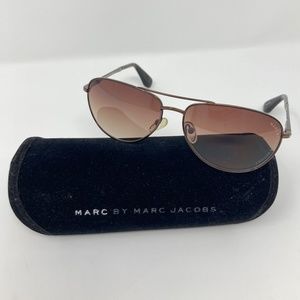 Marc By Marc Jacobs Brown Aviator Sunglasses Designer ~ Classic ~ Vacation!
